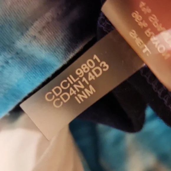 ❤️ CALVIN KLEIN TIE DYE TANK JERSEY DRESS, 8 - Picture 9 of 10